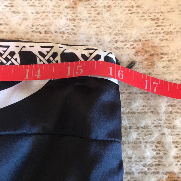 WHITE HOUSE BLACK MARKET | Strapless Silk Dress - Picture 6 of 7